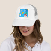 kerst taco emoji trucker pet (In situ)