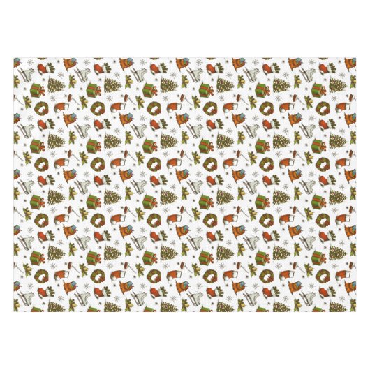  kerst tafelkleed (Voorkant (Horizontaal))