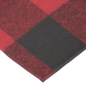 Kerst Tafelkleed Rood Plaid Zwart Beer (Gekanteld)