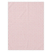Kerst tafelkleed rood polka dot polkadot poka (Voorkant)