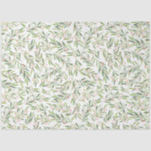 Kerst takken en bessen tissuepapier (Voorkant)