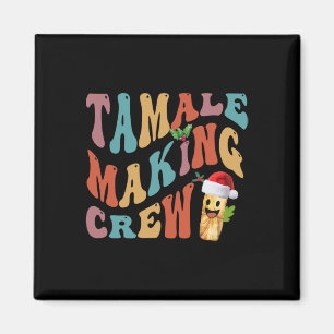 Kerst Tamale maken Crew Mexicaanse eten Familie M Magneet