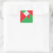 Kerst Tangram Puzzel Stickers (Tas)