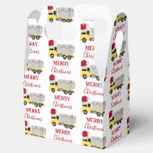 Kerst Tanker Truck Transport Trucks Bedankdoosjes (Geopend)