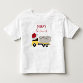 Kerst Tanker Truck Transport Trucks Kinder Shirts