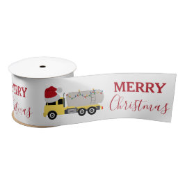 Kerst Tanker Truck Transport Trucks Satijnen Lint