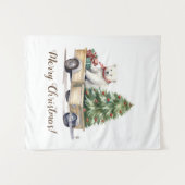 Kerst tapijt wandkleed (Voorkant (horizontaal))