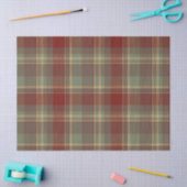 Kerst Tartan Brick Rood Groen ID1141A Tissuepapier (Craft)
