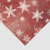 Kerst Tartan en Bomen Naadloos Tissuepapier (Detail)