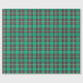 Kerst Tartan Groen/Rood ID768 Cadeaupapier (Vlak)