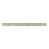 Kerst Tartan Ribbon Red & Green Pset Patroon Satijnen Lint (Voorkant)