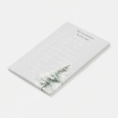 kerst te doen lijst Notities Post-it® Notes (Schuin)