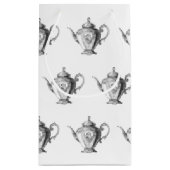 Kerst Tea Party Theepot Klein Cadeauzakje (Achterkant)