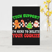 Kerst Tech Ondersteuning Hier Om Cookies Te Verwij Kaart (Gele Bloem)