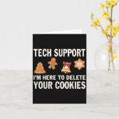 Kerst Tech Steun Hier Om Cookies Te Verwijderen Ke Kaart (Gele Bloem)