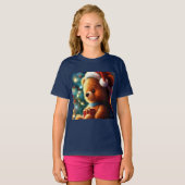 Kerst Teddy Bear 3 T-shirt (Voorkant volledig)