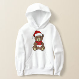 Kerst Teddy Bear Meisje Hoodie