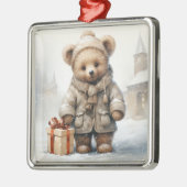 Kerst Teddy Bear Ornament (Links)