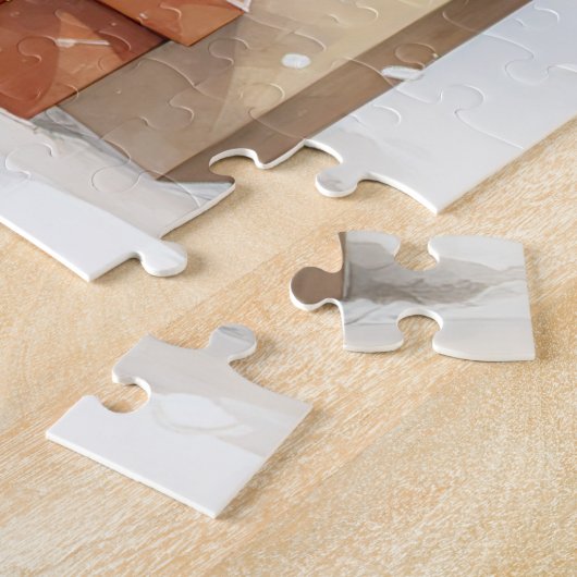 Kerst Teddy Bear Puzzel (Zijkant)