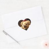 Kerst Teddy Bear Stickers (Envelop)