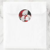 Kerst Teddy Bear Stickers (Tas)