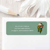 Kerst Teddy Etiket (Insitu)