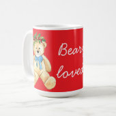 Kerst-teddybeer, Beary Loved! Koffiemok (Voorkant links)