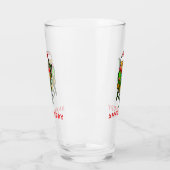 Kerst Teddybeer Glas (Links)