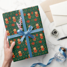 Kerst Teddybeer Patroon – Mooie Groene Vakantie 