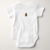 Kerst Teddybeer Romper (Achterkant)