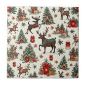 Kerst tegels tegeltje (Voorkant)