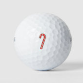 Kerst tekeningen met Candy Cane Golfballen (Voorkant)