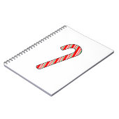Kerst tekeningen met Candy Cane Notitieboek (Linkerzijde)
