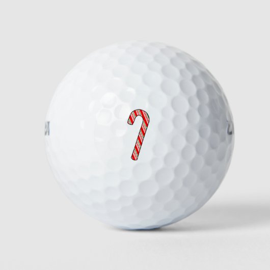 Kerst tekeningen met suikerstok golfballen (Voorkant)