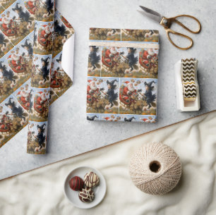 Kerst Thanksgiving en Halloween Feestdagen Cadeaupapier