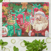 kerst theedoek (Gevouwen)