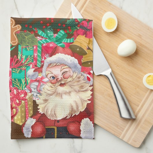 kerst theedoek (Quarter Fold)