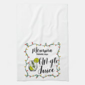 Kerst Theedoek - GINgle Juice (Verticaal)