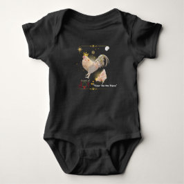 Kerst Thema Boganhues Print Romper
