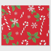 Kerst Thema Inpakpapier (Vlak)