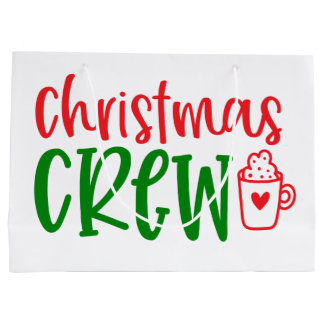 Kerst Thema: Kerst Crew Groot Cadeauzakje
