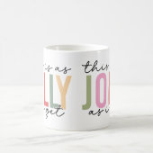 Kerst thema Koffie Mok (Center)