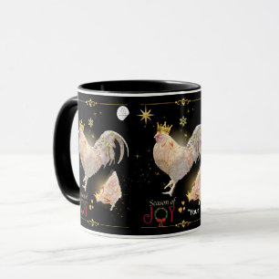 Kerst Thema Luxe Print Boganhues Mok