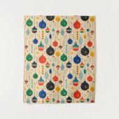 Kerst-thema ontwerp van het tapijt wandkleed (Voorkant)