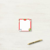 Kerst thema schattige post-it notities post-it® notes (Op bureau)
