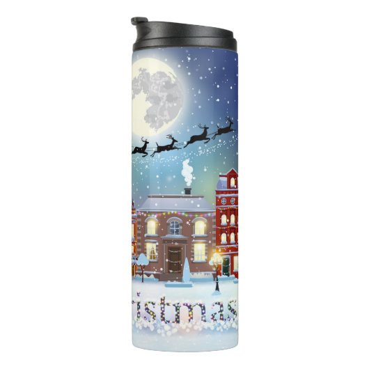 Kerst Thermos Bekertje Thermosbeker (Geroteerd rechts)