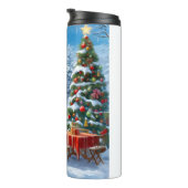 Kerst thermosbeker (Geroteerd rechts)