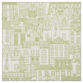 kerst tijd groene parel stof (Swatch)