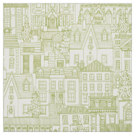 kerst tijd groene parel stof