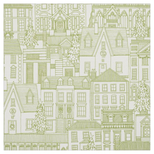 kerst tijd groene parel stof (Swatch)